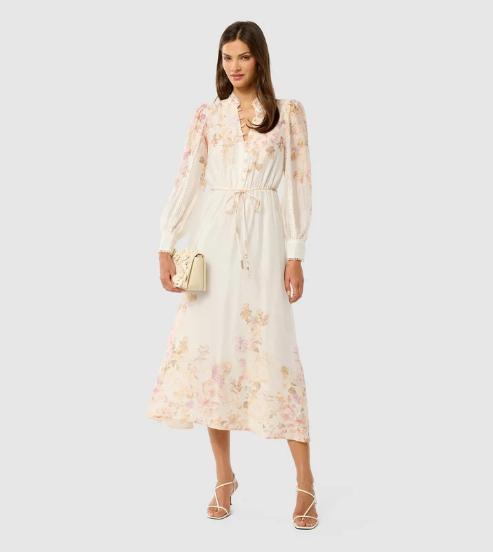 forever new PRIMROSE Floral Printed Midi Dress